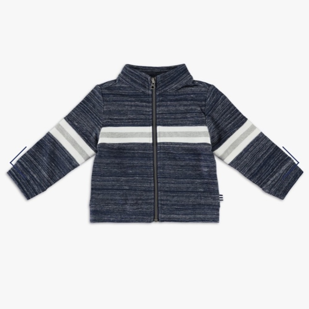 NEW With Tags Splendid Zip Up Sweatshirt 12-18 Months